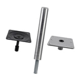 Maxbell Boat Seat Pedestal Base Mount Kit Deck Mounted for Fishing Boat Pontoon Boat