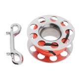 Maxbell Maxbell Scuba Diving Dive Reel Stainless Steel Finger Spool 18m Line Snap Orange