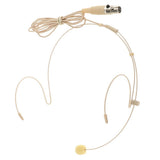 Maxbell 4xProfessional Ear Hook Wired Headset / Headworn Microphone Skin Color 3Pin