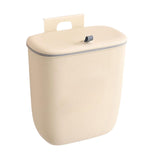 Maxbell Compost Bin Wall Mounted Garbage Can Wall Mounted for Under Sink Bathroom RV 12L