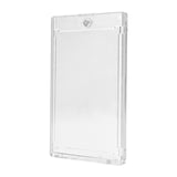 Maxbell Magnetic Card Holder Sleeve Game Cards Cards Storage Organizer Card Case Argent Magnetic