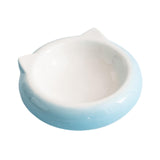 Maxbell Dog Bowl Water Bowl Porcelain Pet Bowl for Puppy Pet Supplies Food and Water Blue