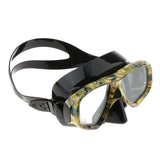 Diving Snorkeling Mask Camouflage Tempered Glass Waterproof Swimming Goggles