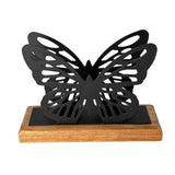 Maxbell Butterfly Napkin Holder for Table Tissue Dispenser for Home Hotel Kitchen Black