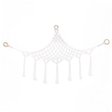 Plush Toy Net Ornaments Organizer Display Home Corner Stuffed Animal Hammock White