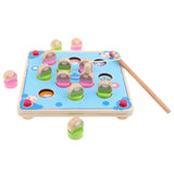 Kids Baby Creative Wooden Intellectual Fishing Game Toy Set Children Early Learning Toy Play Activity - Aladdin Shoppers