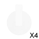 Maxbell 4xRound Smart Watch Tempered Glass Screen Protector Film for Samsung  45mm