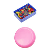 Maxbell Round Magnetic Sewing Pin Holder Pin Cushion with 85pcs Patchwork Pins