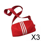 Maxbell 3xWomen Shoulder Bag Fashionable Hobo Crossbody Bag for Camping Hiking Outdoor red