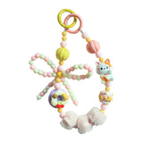 Maxbell Phone Charm DIY Decoration Handmade Beaded Phone Strap for Party Favors Gift Style C