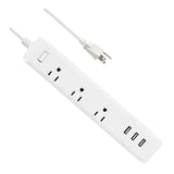Maxbell Power Strip US Plug Portable Overload Protection for Garage Desktop Workshop Style B