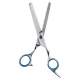 Maxbell Maxbell 1 Set Blue High Quality Professional Stainless Steel Hair Cutting Thinning Scissors Hairdressing Tool 6.5''