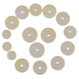 Maxbell 4xFlute Pads 16pcs Yellow Color