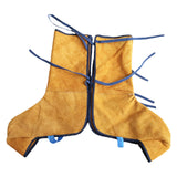 Maxbell PU Leather Welding Shoe Covers High Temperature for Workshop Workers Welding