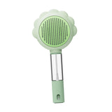 Maxbell Pet Grooming Brush Portable Pet Hair Cleaner Brush for Long Short Curly Hair green