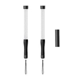 Maxbell 2 Pieces Fitness Ropeless Battle Ropes Tool Comfortable Grip Battle Exercise White