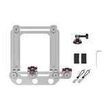 Maxbell Fence Mount for Sports Camera Shockproof Multipurpose for Recording Baseball Silver