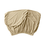 Maxbell Bed Headboard Cover for Bedroom Modern Small Square Jacquard Protective Case Yellow