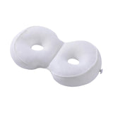 Maxbell Bathtub Cushion Lightweight Portable Hip Support for Indoor Bathroom Bathtub White