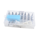 Maxbell 24x Russian Piping Tips Set Icing Piping Nozzles for Cupcake Weddings Baking style B