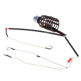 Maxbell Fishing Feeder Basket Holder Fishing Bait Cage with Line Hooks 20g - Aladdin Shoppers
