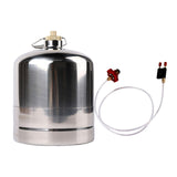 Maxbell Maxbell Stainless Steel Gas Bottle Inflatable Empty Refillable for Hiking Fishing