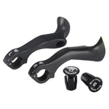 Maxbell Bike Bar Ends for 21.8-22.2mm Aluminum Alloy Non Slip Bicycle Handlebar Ends
