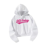 Maxbell Cropped Sweatshirt Aesthetic Women's Hoodies for Hiking Backpacking Shopping S