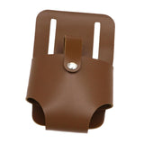 Maxbell Tape Measure Holder for Belt Stylish Measuring Tape Belt Clip for Carpenters Dark Brown
