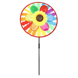 Maxbell Rainbow Windmill Wind windsocks Whirligig Wheel Windsocks Home Yard Camping Decor Outdoor Toy - Aladdin Shoppers