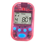 Maxbell Mini Digital Metronome Beat Tempo Electronic Metronome for Violin Drum Piano Red