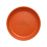 Maxbell Camping Dish Stainless Steel Lightweight Dinner Dish for Hiking Travel Beach Orange