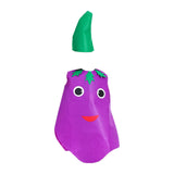 Maxbell Kids Fruit Costume Cosplay Children Clothing for Children's Day Themed Party Eggplant