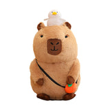 Maxbell Capybara Plush Toys 40cm with Sound Capybara Stuffed Toy for Car Sofa Teens
