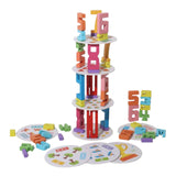 Maxbell Number Building Blocks Educational Toy Counting Blocks for Girls Travel Toys