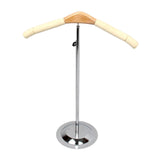 Maxbell Maxbell Clothing Display Stand T Shaped Sturdy Clothes Hanger for Garment Dress Coat Length 32cm Beige