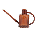 Maxbell Watering Can Decorative 1L Garden Water Can for Greenhouse Flowers Courtyard Brown