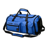 Maxbell Gym Bag with Shoe Compartment Portable Travel Duffle Bag for Trips Gym Beach Blue