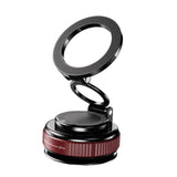 Maxbell Magnetic Phone Holder for Car Support Bracket for Glass Travel Exercing Red