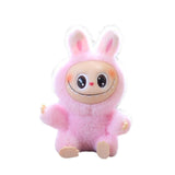Maxbell Plush Doll Keychain Stuffed Doll Doll Pendant for Handbag Bag Decor pink