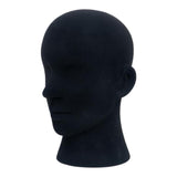 Maxbell Mannequin Head Sturdy Manikin Head for Retail Shop Shopping Mall Barber Shop Black