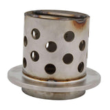 Maxbell Centrifugal Casting Steel Bell Jewelry Craft Casting Portable for Sand Metal 2.5inchx3inch