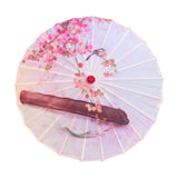 Maxbell Chinese Oiled Paper Umbrella Oriental Parasol for Holiday Stage Show Wedding Style K