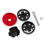 Maxbell Maxbell Bike Stem Headset Top Cap Stopwatch Mount for Garmin Cateye Bryton Red