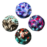 Maxbell 4Pcs Children's Sensory Ball Rubber Bouncing Ball for Kids Adults Boys Girls Style B