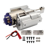 Maxbell 1:12 Scale Gearbox Upgrade Part for C24,Gas,D90 91 96 98 99S DIY Accessories silver