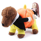 Maxbell Maxbell Pet Dog Cat Warm Clothes Fancy Pumpkin Costume Puppy Apparel Coat Jacket XS