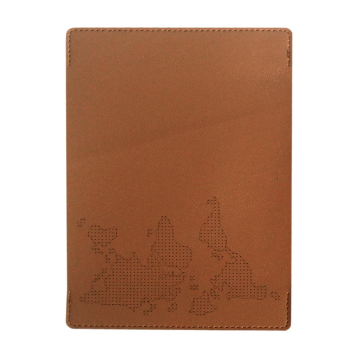 Maxbell Passport Holder Cover Vacation Document Organizer Case Passport Wallet Cover brown