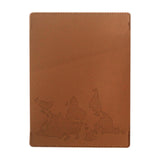 Maxbell Passport Holder Cover Vacation Document Organizer Case Passport Wallet Cover brown