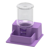 Maxbell Reptile Feeder Sturdy Reptile Waterer for Amphibians Bearded Dragon Tortoise Purple